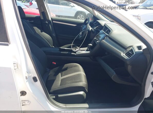2HGFC2F77HH527334 2017 HONDA CIVIC White Вид салону спереду