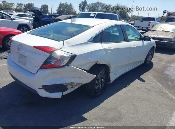 2HGFC2F77HH527334 2017 HONDA CIVIC White Задня права чверть