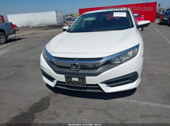 2HGFC2F77HH527334 2017 HONDA CIVIC White Вид щитка приладів