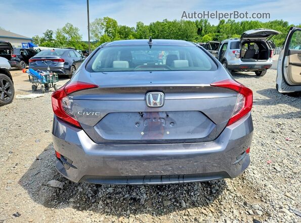 2HGFC2F77HH556056 2017 HONDA CIVIC Gray Հետևի տեսք