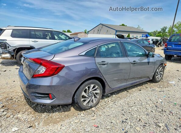 2HGFC2F77HH556056 2017 HONDA CIVIC Gray Հետևի աջ