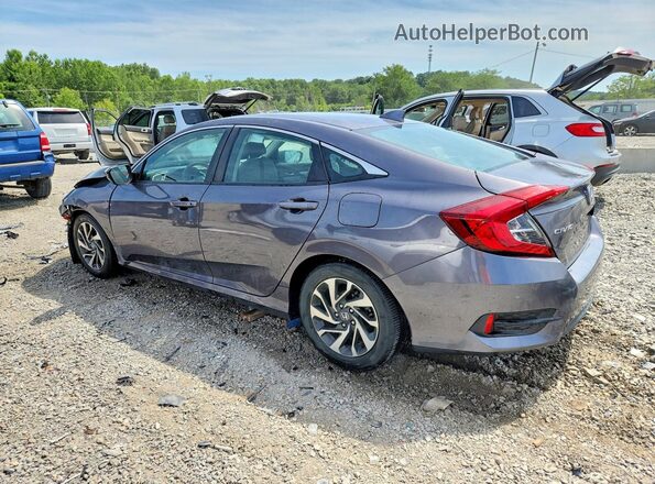 2HGFC2F77HH556056 2017 HONDA CIVIC Gray Հետևի ձախ