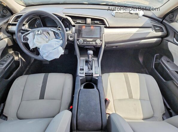 2HGFC2F77HH556056 2017 HONDA CIVIC Gray Առջևի վահանակի տեսք