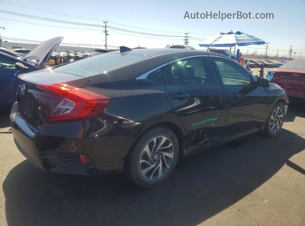 2HGFC2F77HH562309 2017 HONDA CIVIC Black Rear right