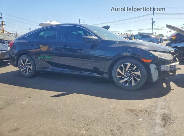 2HGFC2F77HH562309 2017 HONDA CIVIC Black Front right