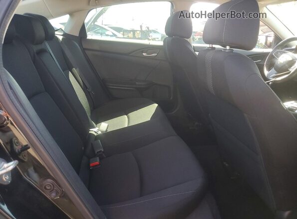 2HGFC2F77HH562309 2017 HONDA CIVIC Black Rear seats view