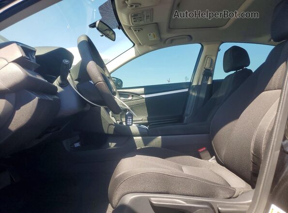 2HGFC2F77HH562309 2017 HONDA CIVIC Black Front interior view