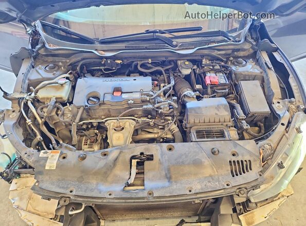 2HGFC2F77HH567350 2017 HONDA CIVIC Gray Rear interior view