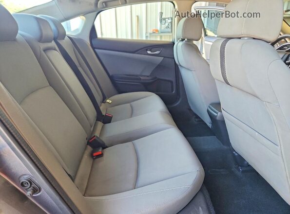 2HGFC2F77HH567350 2017 HONDA CIVIC Gray Rear seats view
