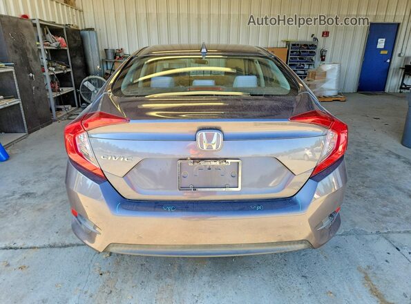 2HGFC2F77HH567350 2017 HONDA CIVIC Gray Rear view