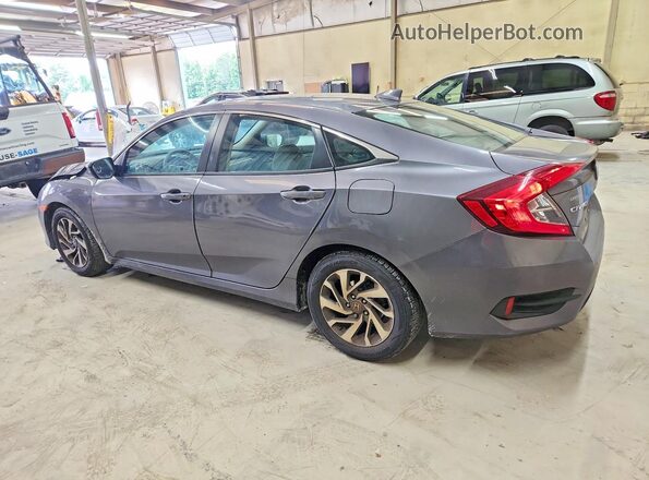 2HGFC2F77JH513083 2018 HONDA CIVIC Gray Հետևի ձախ