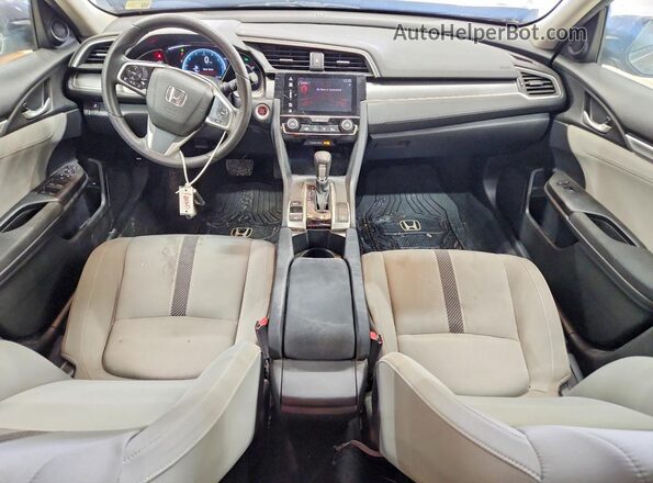 2HGFC2F77JH513083 2018 HONDA CIVIC Gray Առջևի վահանակի տեսք