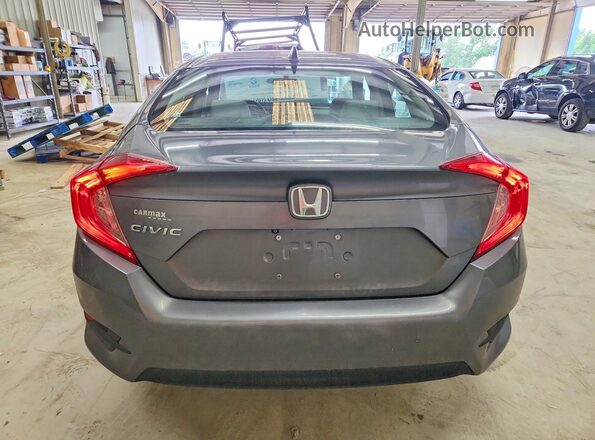 2HGFC2F77JH513083 2018 HONDA CIVIC Gray Հետևի տեսք