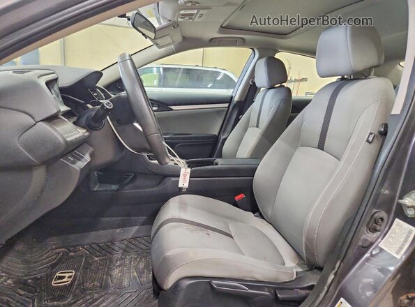 2HGFC2F77JH513083 2018 HONDA CIVIC Gray Սալոնի դիմացի տեսք