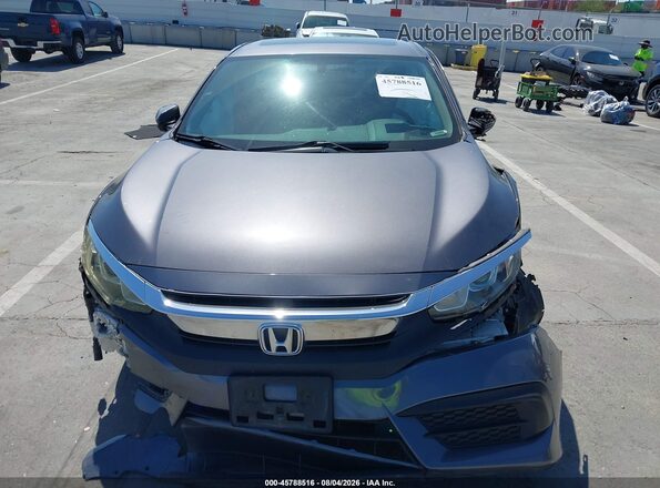 2HGFC2F77JH535214 2018 HONDA CIVIC Gray 
