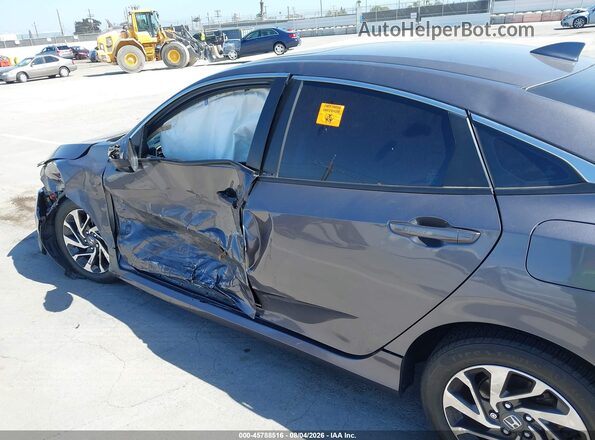 2HGFC2F77JH535214 2018 HONDA CIVIC Gray 360 interior view