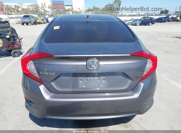 2HGFC2F77JH535214 2018 HONDA CIVIC Gray 