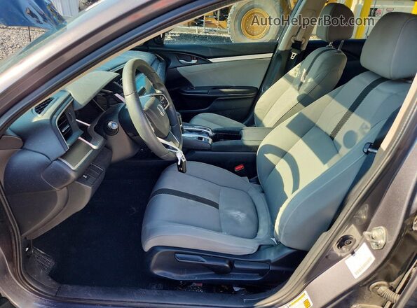 2HGFC2F77JH540669 2018 HONDA CIVIC Gray Սալոնի դիմացի տեսք