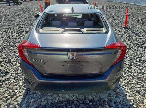 2HGFC2F77JH540669 2018 HONDA CIVIC Gray Հետևի տեսք