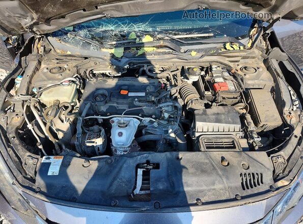 2HGFC2F77JH540669 2018 HONDA CIVIC Gray Սալոնի հետևի տեսք