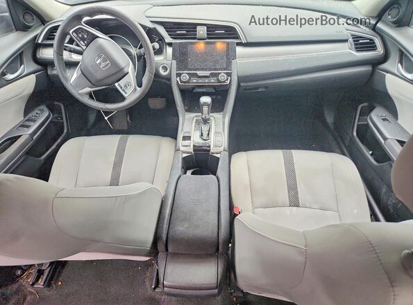 2HGFC2F77JH540669 2018 HONDA CIVIC Gray Առջևի վահանակի տեսք