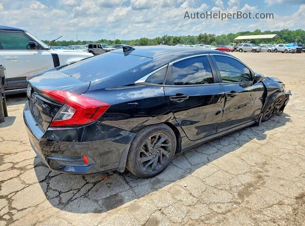 2HGFC2F77JH581965 2018 HONDA CIVIC Black Задня права чверть