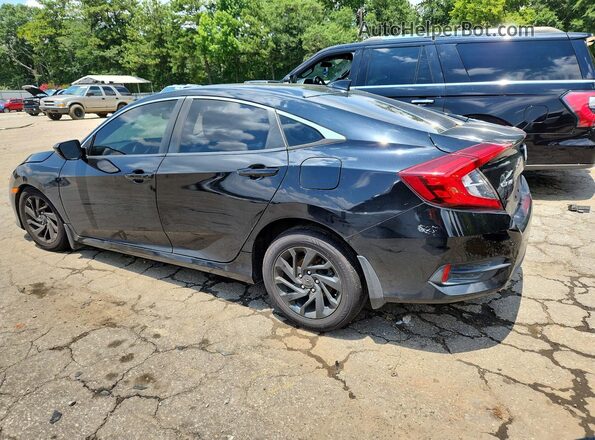 2HGFC2F77JH581965 2018 HONDA CIVIC Black Задня ліва чверть