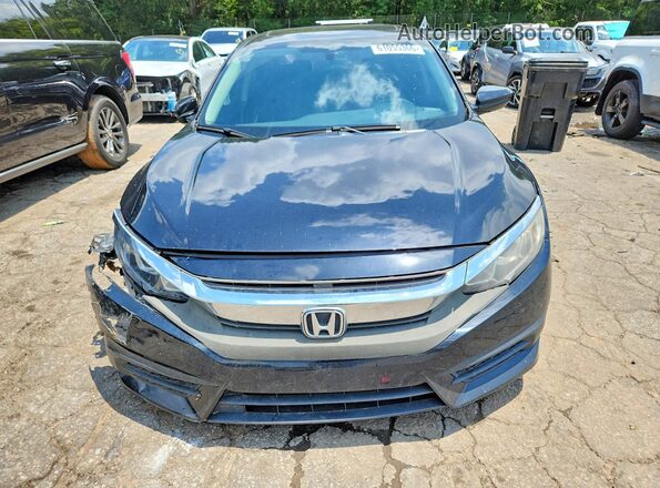 2HGFC2F77JH581965 2018 HONDA CIVIC Black Вид спереду