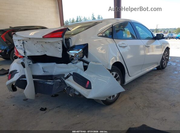 2HGFC2F77KH006170 2019 HONDA CIVIC Белый Задняя правая четверть