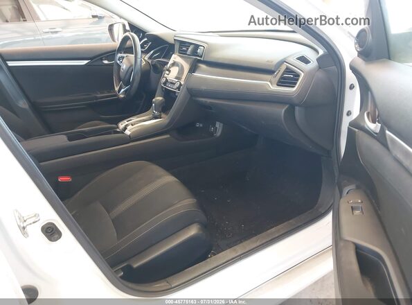 2HGFC2F77KH006170 2019 HONDA CIVIC Белый Вид салона спереди