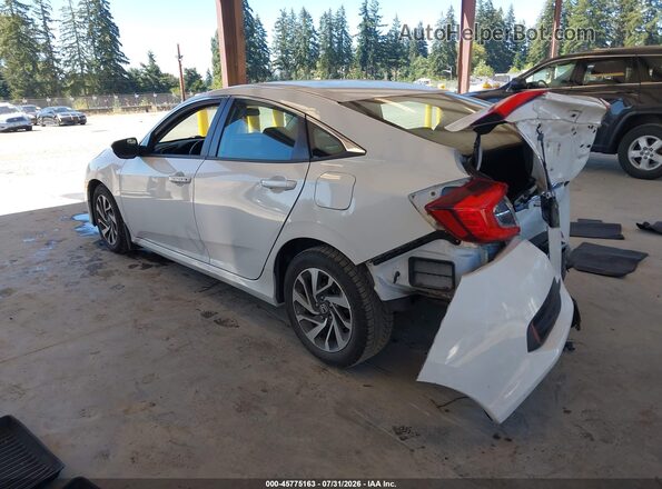 2HGFC2F77KH006170 2019 HONDA CIVIC Белый Задняя левая четверть