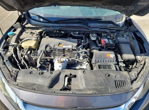 2HGFC2F78GH519533 2016 HONDA CIVIC Charcoal Սալոնի հետևի տեսք