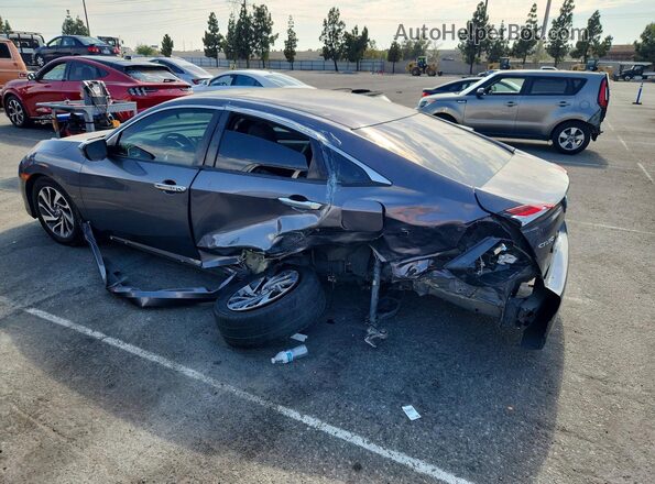 2HGFC2F78GH519533 2016 HONDA CIVIC Charcoal Հետևի ձախ