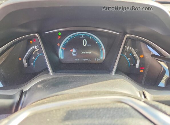 2HGFC2F78GH519533 2016 HONDA CIVIC Charcoal Սարքավորումների վահանակի տեսք
