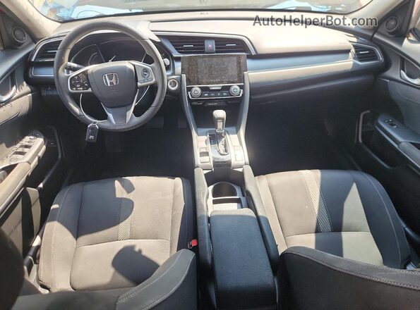 2HGFC2F78GH561510 2016 HONDA CIVIC Красный Вид панели приборов