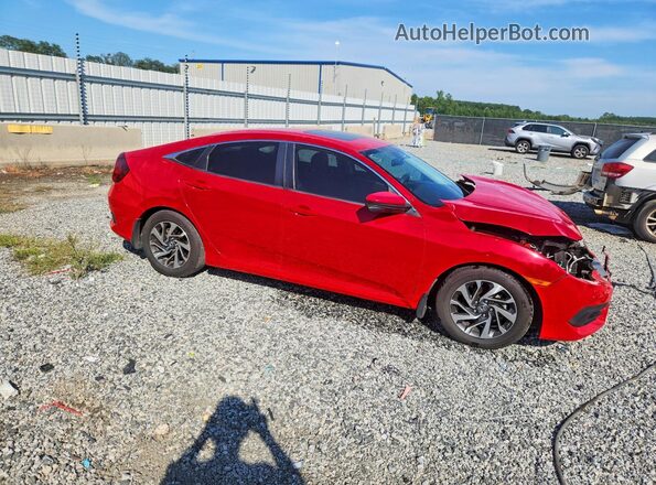 2HGFC2F78GH561510 2016 HONDA CIVIC Красный Передняя правая четверть