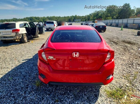 2HGFC2F78GH561510 2016 HONDA CIVIC Красный Вид сзади