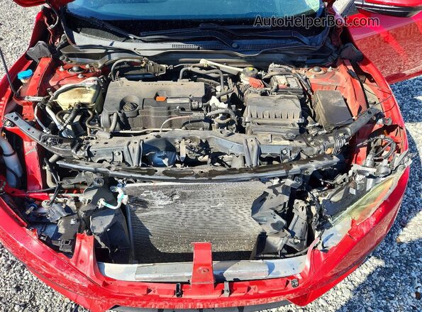 2HGFC2F78GH561510 2016 HONDA CIVIC Красный Вид задней части салона