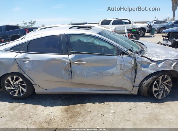 2HGFC2F78HH512096 2017 HONDA CIVIC Silver Widok zestawu wskaźników