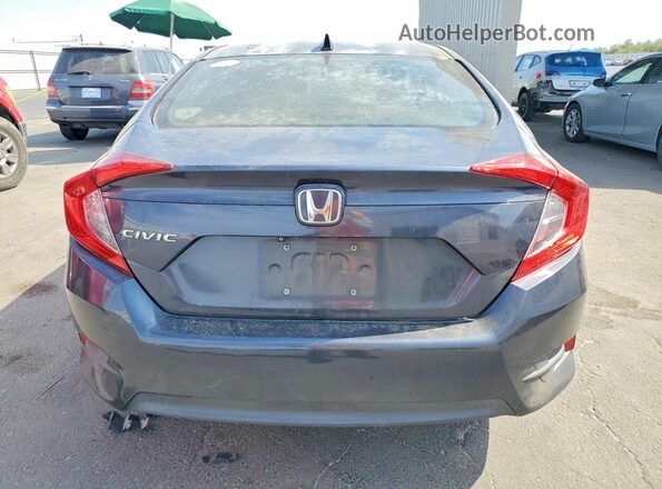 2HGFC2F78HH555417 2017 HONDA CIVIC Charcoal Widok z tyłu