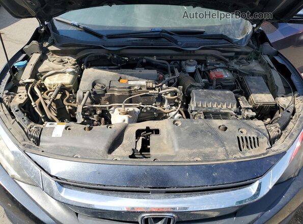 2HGFC2F78HH555417 2017 HONDA CIVIC Charcoal Widok wnętrza z tyłu