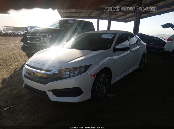 2HGFC2F78JH505140 2018 HONDA CIVIC White Vista tres cuartos delantera izquierda