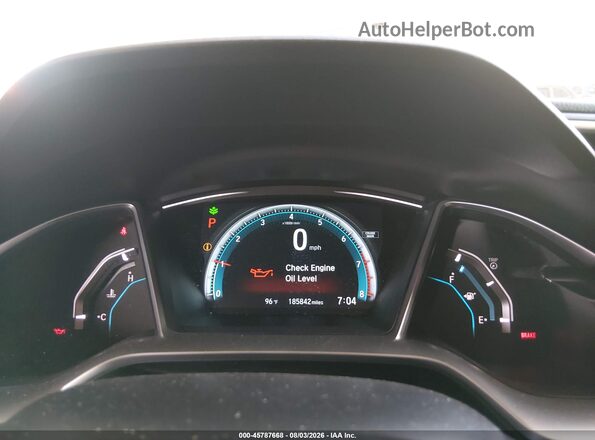 2HGFC2F78JH505140 2018 HONDA CIVIC White Vista de los asientos traseros