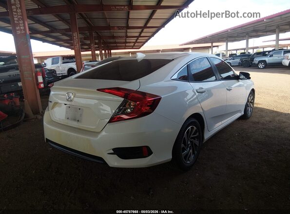 2HGFC2F78JH505140 2018 HONDA CIVIC White Trasero derecho