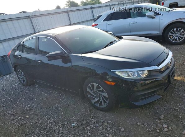 2HGFC2F78JH510936 2018 HONDA CIVIC Black Przód prawy