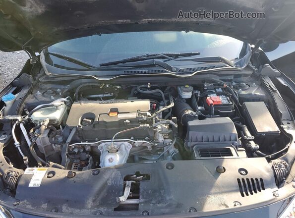 2HGFC2F78JH510936 2018 HONDA CIVIC Black Widok wnętrza z tyłu