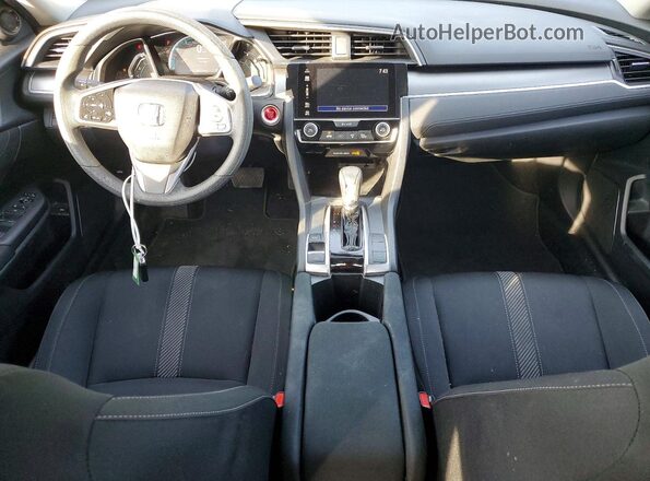 2HGFC2F78JH510936 2018 HONDA CIVIC Black Widok deski rozdzielczej
