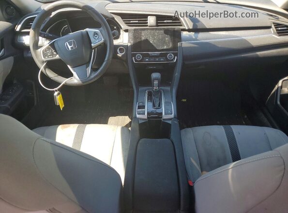 2HGFC2F78JH599505 2018 HONDA CIVIC Gray Vista del salpicadero