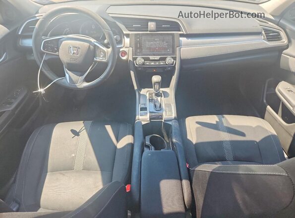2HGFC2F79GH002502 2016 HONDA CIVIC Серебряный Вид панели приборов