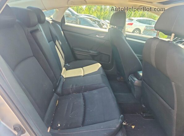 2HGFC2F79GH002502 2016 HONDA CIVIC Серебряный Вид задних сидений